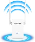 Répéteur WiFi 2024 Nouveau Repeteur WiFi Puissant avec WPS, Amplificateur WiFi sans Fil 300Mbps WiFi Extender 2.4GHz Booster WiFi avec Port Ethernet, Compatible avec Tous Les Routeurs