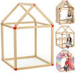 CASETTA Maison enfant cabane enfant intérieure tipi enfant maisonnette Robust...