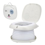 NK Pot pour Enfants - Toilettes pour Bébés et Enfants, Portable, Pliable, Design Enfant, Hygiénique, Transition Salle de Bain Couche, Apprentissage, Amusant, Sûr, Facile à Utiliser - Sacs Inclus