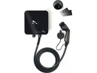 Juice Technology Charger Me, Wallbox (Black/Silver, 11 Kw, 5 M Cable, Rfid, Mid Energy Meter)