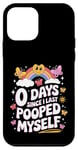 Coque pour iPhone 12 mini 0 jours depuis la dernière fois que je me suis fait caca Funny Poop Groovy