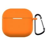 AirPods 4 Deksel med Krok - oransje