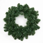 55cm Green Christmas Wreath Alaskan Pine for Fireplaces Home Wall Door Stair Artificial Xmas Tree Garden Yard Decorations