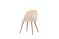 Velvet Armlene Stol - Beige Karmstoler Venture Home