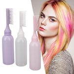 3 Pcs Root Comb Applicator Bottle Simple Operation Scale Design Hair Dye Dis AUS