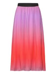 Plissé Skirt In Dip Dye Pink Coster Copenhagen