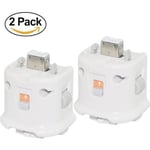 2X Motion Plus Adaptateur pour NINTENDO Wii Remote Blanc