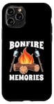 iPhone 11 Pro Bonfire Memories Loves Roasting Marshmallow Camping S'mores Case