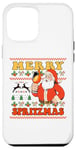 Coque pour iPhone 12 Pro Max Merry Spitz MAS X HO HO HOLY APEROLY XMAS SANTA Noël