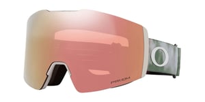 Oakley Fall Line M Jade Fog Prizm Rose Gold Ski Goggles OO7103-74