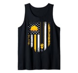 Crane Operator USA Flag Fathers Day Tank Top