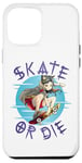 Coque pour iPhone 12 Pro Max Skate or Die - Cool Anime Skateboarding Girl