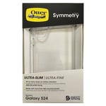 Otterbox Symmetry Tough Rugged Rear Case for Samsung Galaxy S24 Range - Clear