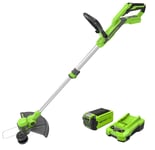 Trimmer Greenworks G40LT33K2; 40 V; 1x2,0 Ah batt.