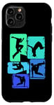 Coque pour iPhone 11 Pro Parkour Traceur Freerunner Freerunning Enfants Garçons