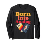 Analog Vintage Video Cassette Tape VHS 80s Long Sleeve T-Shirt