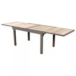 Table de jardin extensible Piazza alu 10 places