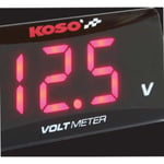 Digital voltmätare koso north america - Spänningsmätare super slim volt meter red svart