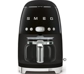 SMEG 50's Retro DCF02BLUK Filter Coffee Machine - Black