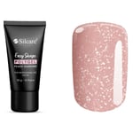 Silcare  - Peach Diamond - Polygel - Easy shape Rosa