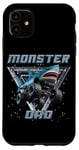 iPhone 11 Shark Monster Truck Dad Monster Truck Are My Jam Truck Lover Case