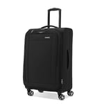 Samsonite Saire LTE Softside Valise Extensible avec roulettes pivotantes, Noir, Medium Spinner, Saire LTE Softside Valise Extensible avec roulettes pivotantes