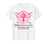 Support The Supporter Accelerate Action Women Volunteer Crew T-Shirt