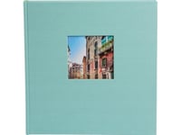 Goldbuch Album Goldbuch 31 507 Bella Vista Aqua 30X31/100 Pages, White Leaves | Corners/Stickers | Bookbinding