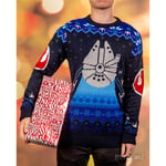 Star Wars Millennium Falcon Christmas Jumper - XS