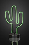 hellum 522983 Lampe décorative à 131 LED Motif cactus Vert