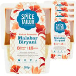 The Spice Tailor, Biryani Kits, Malabar Biryani in 15 Minutes with 3 Simple Steps, 360 g Packet (Pack of 5)