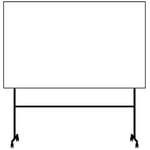 Whiteboard Lintex ONE Mobil Svart, 200x120cm