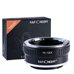 K&F Concept Pentax K to Sony E Mount Lens Adapter - KF06.075