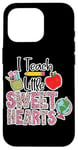 Coque pour iPhone 16 Pro Crayon Apple I Teach Little Sweethearts Classroom