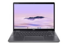 Acer Chromebook Plus Spin 514 CPE594-1N-TCO Bärbar dator - Intel Core i5 13:e gen. i5-1334U / 1.3 GHz - 16 GB LPDDR5X - 256 GB SSD M.2 PCIe 4.0 - 3D TLC (Triple-level Cell), NVM Express (NVMe) - Apacer - Intel Iris Xe-grafik - 14" IPS