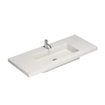 Dansani Calidris Unique Silestone Servant Måltilpasset B60-219xh1xd50cm Blanco Zeus / 180cm