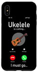 iPhone XS Max Hawaiian Ukulele Uke Phone Display Ukulele Is Calling I Must Case