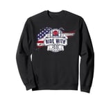 It's In The Blood Cool Classic Vintage Motorbike Men Women Sweatshirt