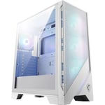 MSI MAG Forge 320R Airflow ATX Gaming PC Case - White