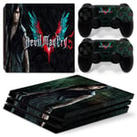 Kit De Autocollants Skin Decal Pour Console De Jeu Ps4 Pro Ma?Tre Sekiro Mortel 11 Personnage De Console De Jeu Kambat, T1tn-P4pro-1805