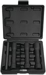 KS TOOLS 913.1290 Coffret Spécial écrous Abîmés 1/2'' - 17, 19, 21 Mm + Chasse Axe