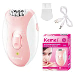 Women Epilator Rechargeable Electric Shaver Women Facial Body Hair Remover