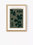 EAST END PRINTS Ani Vidotto 'Piante Invernali Green' Framed Print