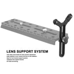 Double Wheel Y Bracket Lens Support Frame For Ronin S SC Adjustable Good