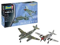 REVELL 03711 ME262 & P-51B