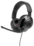 JBL Quantum 200 gaming headset med fällbar mikrofon