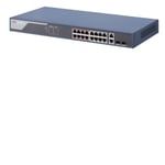 Hikvision Digital Technology DS-3E1318P-SI switch di rete Gestito L2 Gigabit Ethernet (10/100/1000) Supporto Power over Ethernet (PoE) Nero