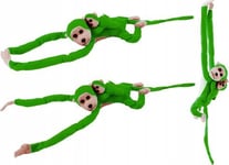 Leantoys Plush Baby Monkey Maskot Grön 90 Cm