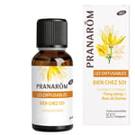 Pranarôm Les Diffusables Bien chez soi - Ylang-ylang et Rose de Damas Bio Huile 30 ml