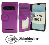 Skimblocker Plånboksfodral Doro 8035 (Lila)